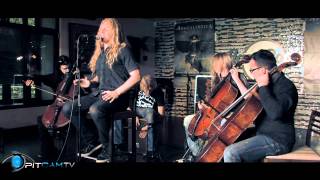 Apocalyptica  Not Strong Enough  acoustic set at Hardrock Cafe  PitCam [upl. by Areyk342]