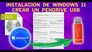 Descargar y Crear USB Instalacion Windows 11 con RUFUS  SOPTECO [upl. by Furtek862]