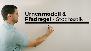 Urnenmodelle und Pfadregeln in der Stochastik Wahrscheinlichkeit  Mathe by Daniel Jung [upl. by Davidson]