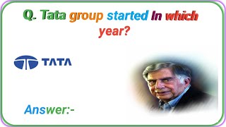 Gk Questions India  Gkquiz  General Knowledge  Ratantata  tatamotors [upl. by Ivetts]