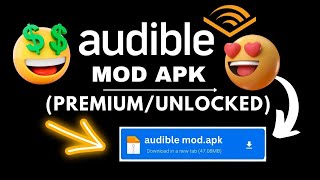 Audible Mod Apk  How To Get The Audible AudioBook For Free  Audible Pro AudioBook Free Download [upl. by Popelka]