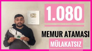 1080 MEMUR ALIMI SAĞLIK BAKANLIĞI MÜLAKATSIZ MEMUR ALIMI 27 BİN SAĞLIKÇI ALIMI 20245 ATAMASI [upl. by Christis]