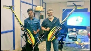 Daksha Drone  Unmanned Aircraft of Thala Ajith Sir and his Student [upl. by Haonam25]