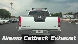 Nissan Frontier Nismo Catback Exhaust  Sound Sample [upl. by Doralia]