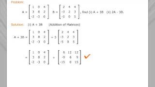 Adding and Subtracting Matrices [upl. by Haida]