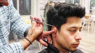 Messy Bed Head Quiff Mens Hairstyle With Easy To Style Natural Look [upl. by Adrea]