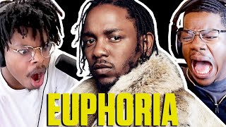 KENDRICK LAMAR EUPHORIA REACT COMPILATION [upl. by Otrebmal]