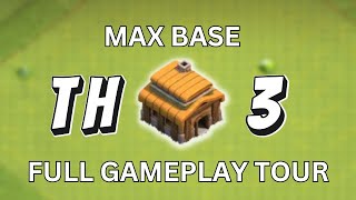 How a town hall 3 max base layout looks like clash of clans [upl. by Ttoille712]