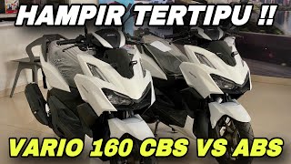 VARIO 160 TERBARU 2023 BENER BENER MENPU CBS VS ABS ‼️ [upl. by Mariko]