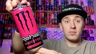 Drink Review  Monster Rehab Raspberry Tea [upl. by Derraj461]