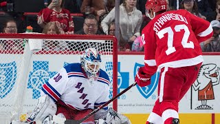 Red Wings Spoil Henrik Lundqvists Solid Effort Highlights amp Analysis  New York Rangers Post Game [upl. by Maher499]