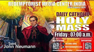 Catholic Holy Mass  5th January Friday  Memorial of St John Neumann [upl. by Amles]