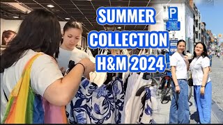 SUMMER COLLECTION HampM 2024 vlog [upl. by Akcimat]