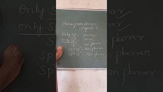 🔥 Tricks to Identify Planar  Nonplanar compounds  Organic Chemistry  MSC CHEMISTRY [upl. by Ettenor]