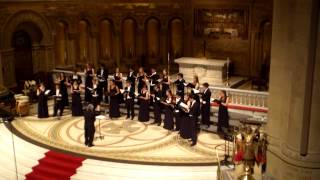 MacMillan quotChristus vincitquot Stanford Chamber Chorale [upl. by Aztilay540]