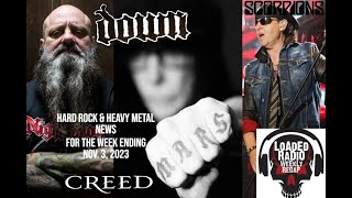 SCORPIONS Las Vegas Residency CREED Announce Tour Mick Mars amp DOWN  Weekly Metal News Recap [upl. by Enrahs]