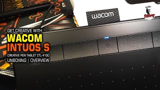 Wacom Intuos S Creative Pen Tablet with Bluetooth Unboxing amp Overview [upl. by Shermy713]