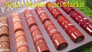 Matte lipstick nude colour all makeup makeup tools Armaan Cosmetic Sadar Bazar teliwara Chowk [upl. by Oglesby]