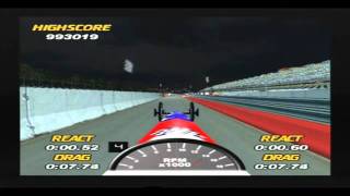 Raceway Drag amp Stock Racing PS2  Drag Race [upl. by Baillieu]