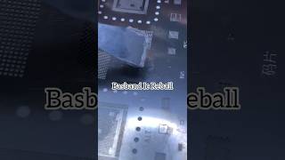 iPhone Basband Cpu How To Reball Easy Method  ic raball [upl. by Anividul]