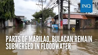 Parts of Marilao Bulacan remain submerged in floodwater [upl. by Arytas]