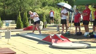 GERMANY SWEPT ALL THE GOLDS  WMF Minigolf World Championships 2015 in Lahti Finland [upl. by Kaehpos]