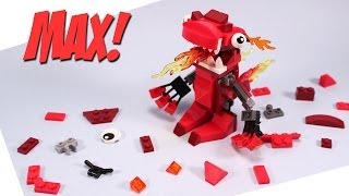 Lego Mixels Series 1 Red Infernites Flain Vulk and Zorch Opening [upl. by Enitsrik]