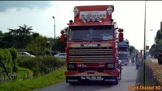 S Morcus  Van der Ree  Gebr de Kraker  Vliegenthart with Scania V8 [upl. by Thedric233]