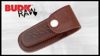 Leather 4 Folding Knife Sheath [upl. by Banyaz]