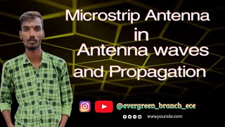 Microstrip Antenna or Patch Antenna  antennas  Propagation  waves  ece  btech  transmission [upl. by Harman]