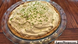 Key Lime Pie Lynns Recipes [upl. by Notled]