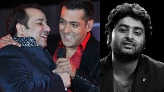 Rahat Fateh Ali Khan Reacts On Salman Kan amp Arijit Singh Controversy [upl. by Kciredor]