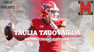 Taulia Tagovailoa  𝟛  Maryland Terrapins QB [upl. by Esilanna]