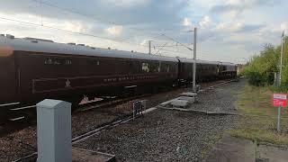 Royal Scotsman at Wemyss bay 66746 amp 66743  8924 [upl. by Mazonson]