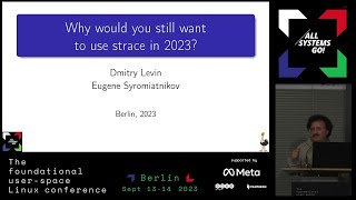 Why would you still want to use strace in 2023 [upl. by Yhtomiht]