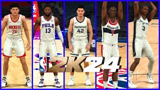 HOW TO PLAY UPDATED ROSTER IN NBA 2K24 [upl. by Forsta]