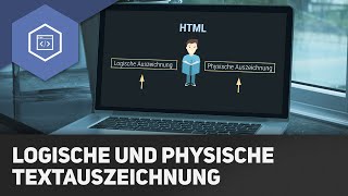 HTML Logische und Physische Tags [upl. by Anaeerb]