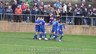 Hallam FC 3  1 North Ferriby [upl. by Veedis318]