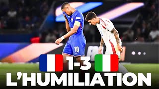 😤 LA HONTE  LES BLEUS NUL MBAPPÉ NUUUUL FRANCE 13 ITALIE [upl. by Tipton]