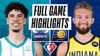 HORNETS at PACERS  FULL GAME HIGHLIGHTS  December 29 2021 [upl. by Otsirc]