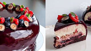 How To Make A Gluten Free Entremet Cake Vegan [upl. by Nedyarb204]