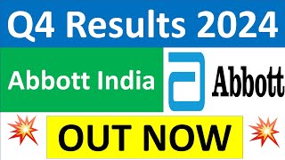 ABBOTT INDIA Q4 results 2024  ABBOTT results today  ABBOTT INDIA Share News  ABBOTT latest news [upl. by Atinot748]