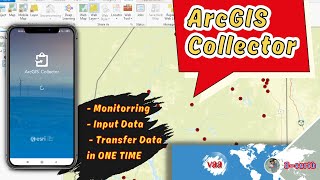 Cara Membuat WebGIS Monitoring Part 3 Aplikasi Monitoring Data Lapangan Collector for ArcGIS [upl. by Aratnahs]