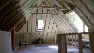 Spray Foam Insulation Maple Bluff Attic [upl. by Astred804]