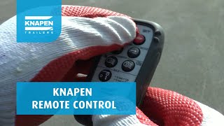 KNAPEN Remote Control all functions on a single device [upl. by Enirol]