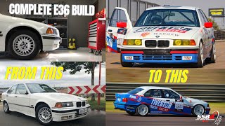 E36 Complete Track Car Build in 45 Min [upl. by Risteau]