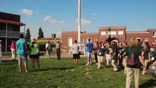 Star Spangled Banner performed by GA Baptist Allstate Choir 2014 [upl. by Laura]