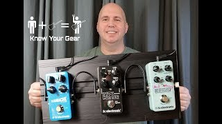 TC Quintessance Dark Matter amp Flashback II Pedal Combo [upl. by Samuel]