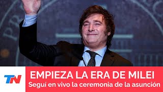 LA ASUNCIÓN DE JAVIER MILEI Y SU PRIMER DISCURSO COMO PRESIDENTE [upl. by Ventura296]