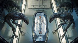 Crew Wakes Up To Find They Are Trapped on an Abandoned Spaceship with an Alien Creature Hunting Them [upl. by Affra]